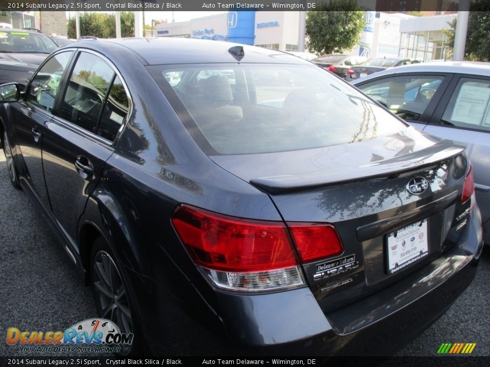 2014 Subaru Legacy 2.5i Sport Crystal Black Silica / Black Photo #5
