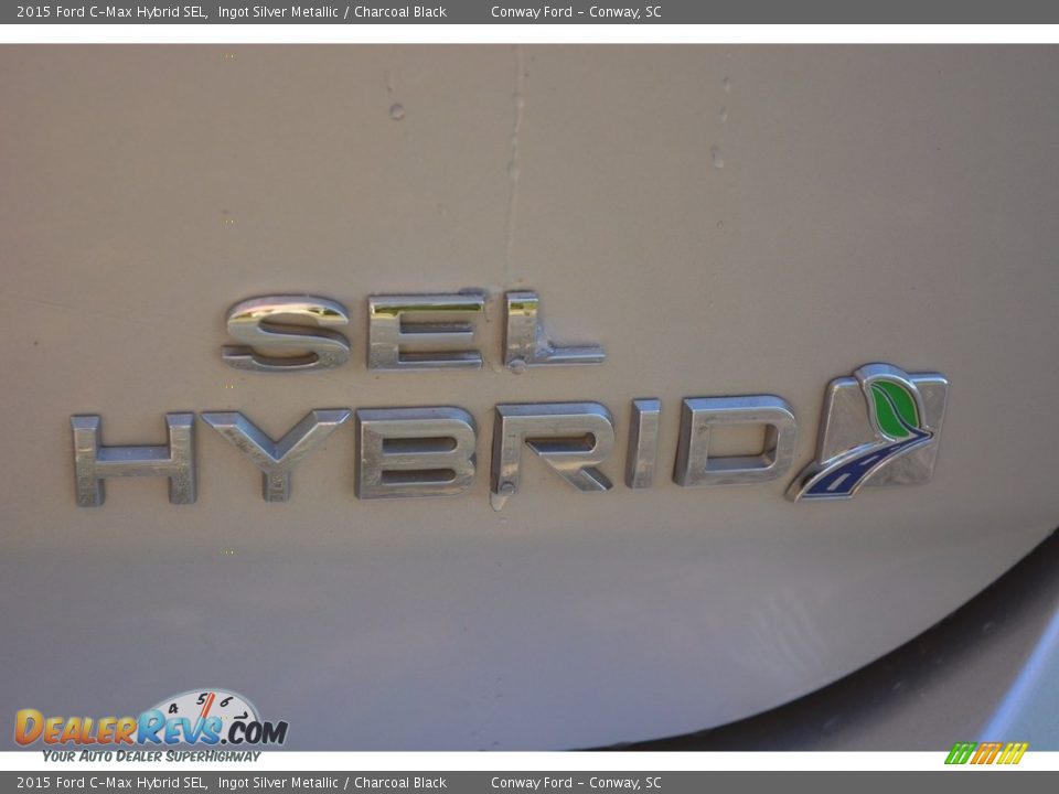 2015 Ford C-Max Hybrid SEL Ingot Silver Metallic / Charcoal Black Photo #5