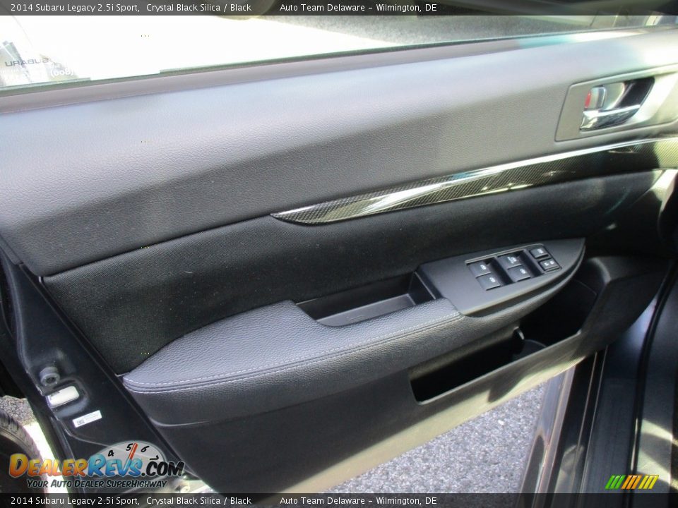 2014 Subaru Legacy 2.5i Sport Crystal Black Silica / Black Photo #29
