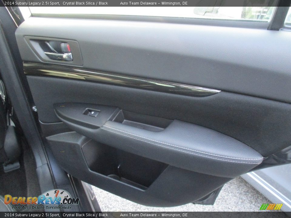 2014 Subaru Legacy 2.5i Sport Crystal Black Silica / Black Photo #31