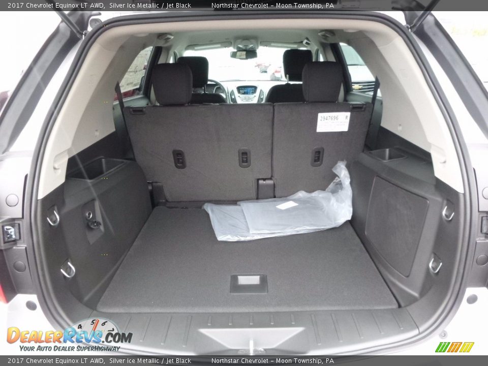 2017 Chevrolet Equinox LT AWD Silver Ice Metallic / Jet Black Photo #7
