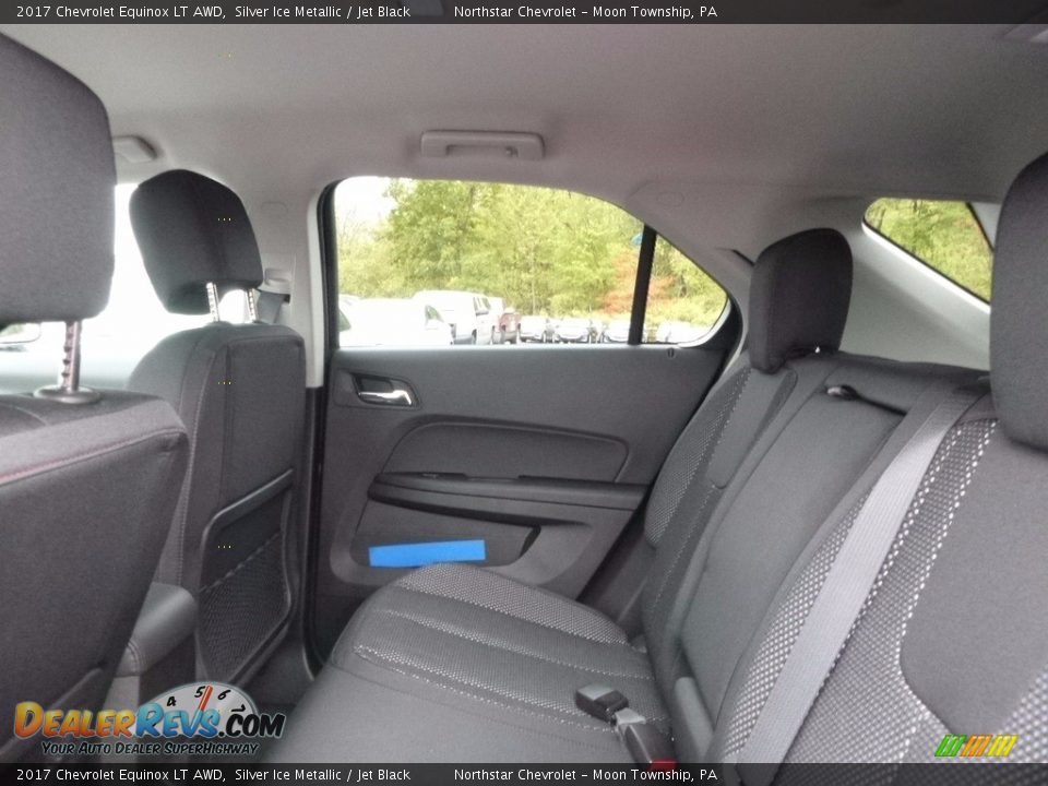 2017 Chevrolet Equinox LT AWD Silver Ice Metallic / Jet Black Photo #12