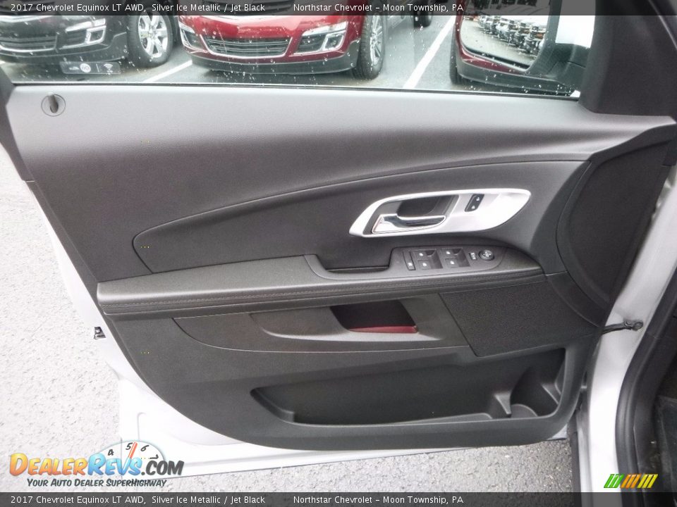 2017 Chevrolet Equinox LT AWD Silver Ice Metallic / Jet Black Photo #14