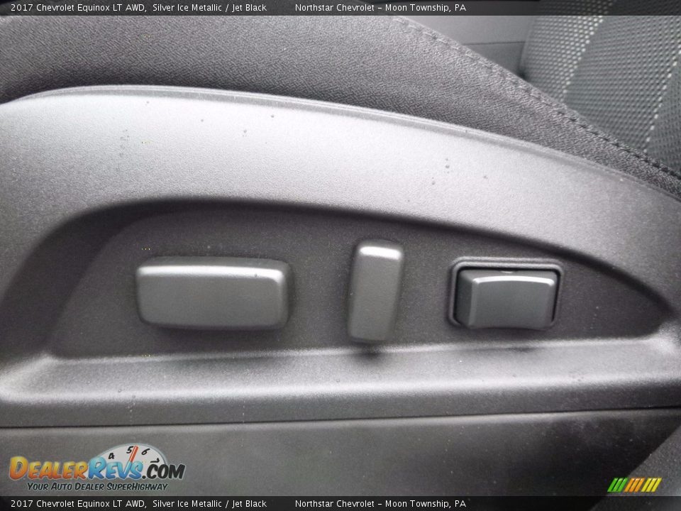 2017 Chevrolet Equinox LT AWD Silver Ice Metallic / Jet Black Photo #15