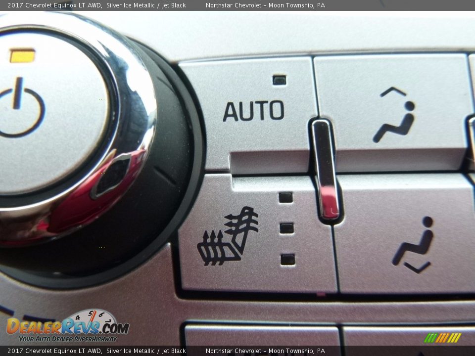 2017 Chevrolet Equinox LT AWD Silver Ice Metallic / Jet Black Photo #18