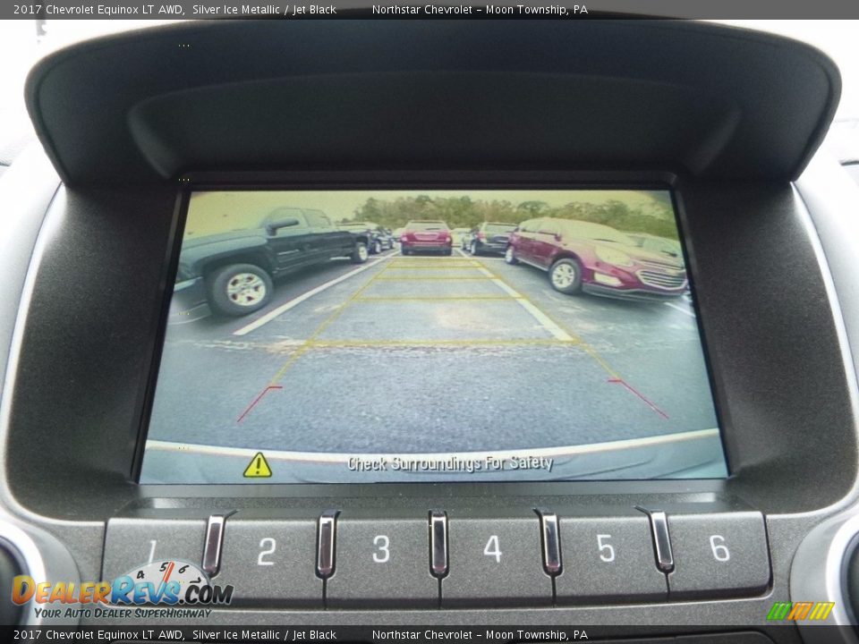 2017 Chevrolet Equinox LT AWD Silver Ice Metallic / Jet Black Photo #19