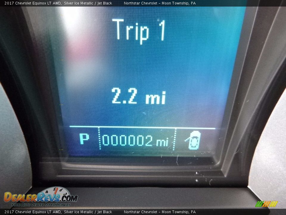 2017 Chevrolet Equinox LT AWD Silver Ice Metallic / Jet Black Photo #20
