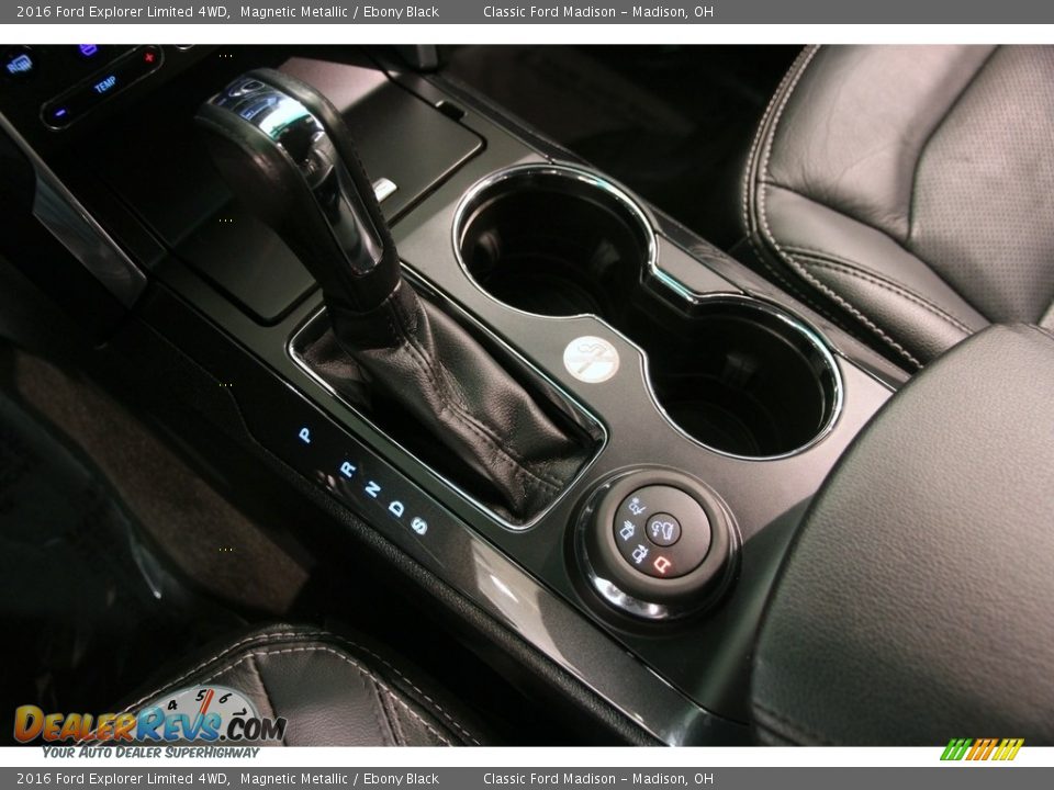 2016 Ford Explorer Limited 4WD Magnetic Metallic / Ebony Black Photo #14