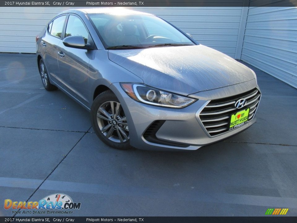 2017 Hyundai Elantra SE Gray / Gray Photo #2