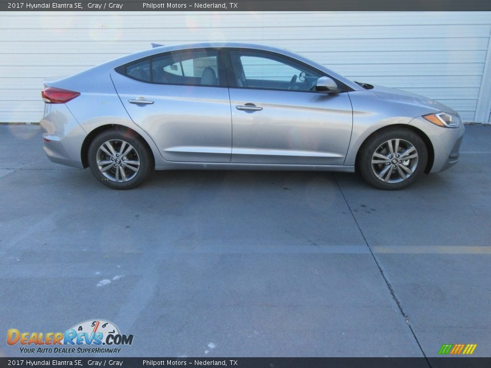 2017 Hyundai Elantra SE Gray / Gray Photo #3