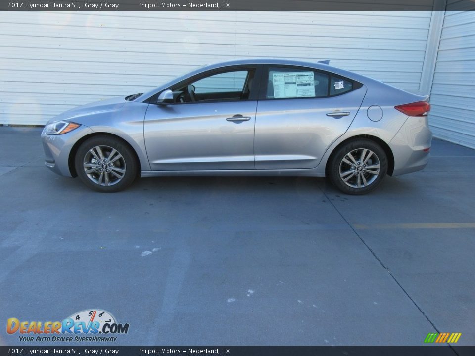 2017 Hyundai Elantra SE Gray / Gray Photo #6