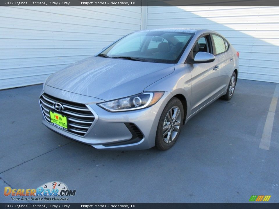 2017 Hyundai Elantra SE Gray / Gray Photo #7
