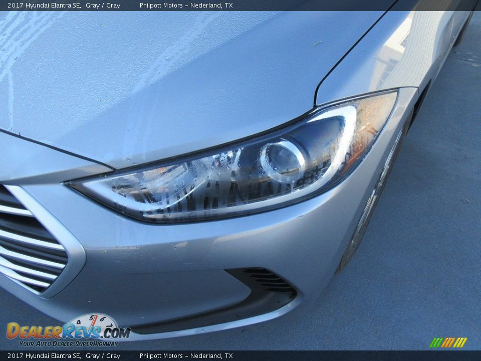 2017 Hyundai Elantra SE Gray / Gray Photo #9