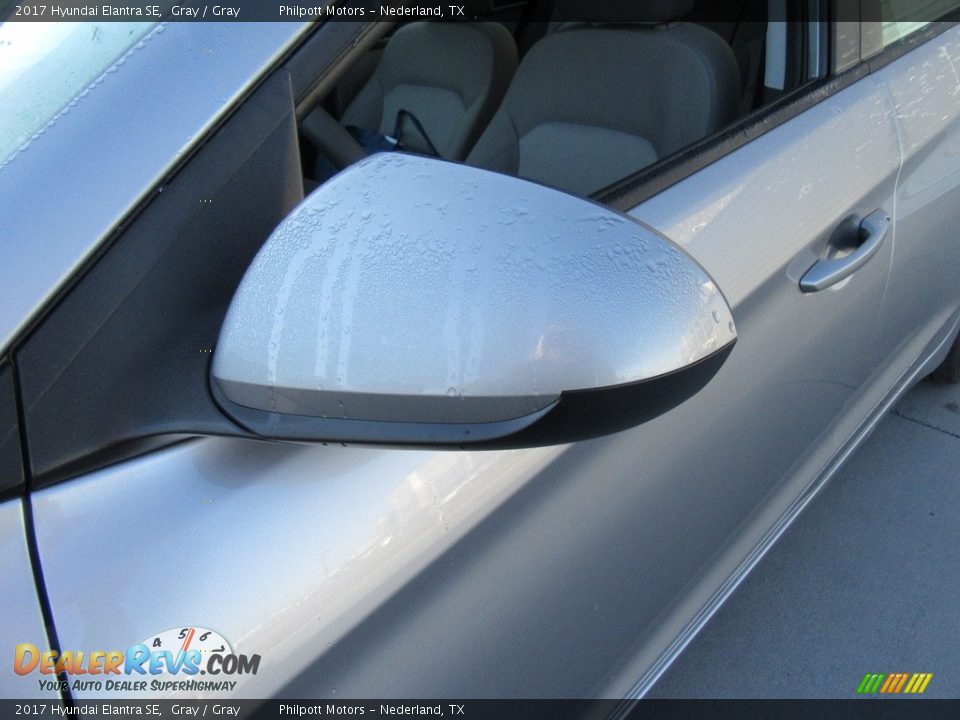 2017 Hyundai Elantra SE Gray / Gray Photo #12