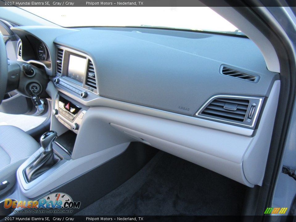 2017 Hyundai Elantra SE Gray / Gray Photo #16