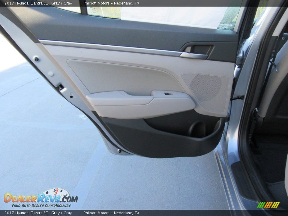2017 Hyundai Elantra SE Gray / Gray Photo #17