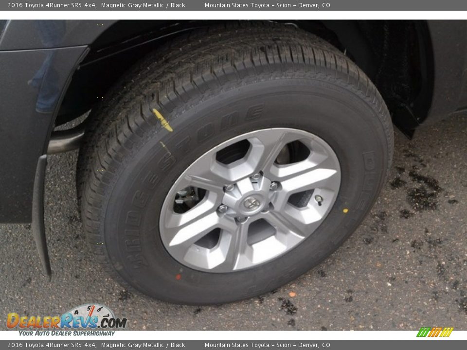 2016 Toyota 4Runner SR5 4x4 Magnetic Gray Metallic / Black Photo #10