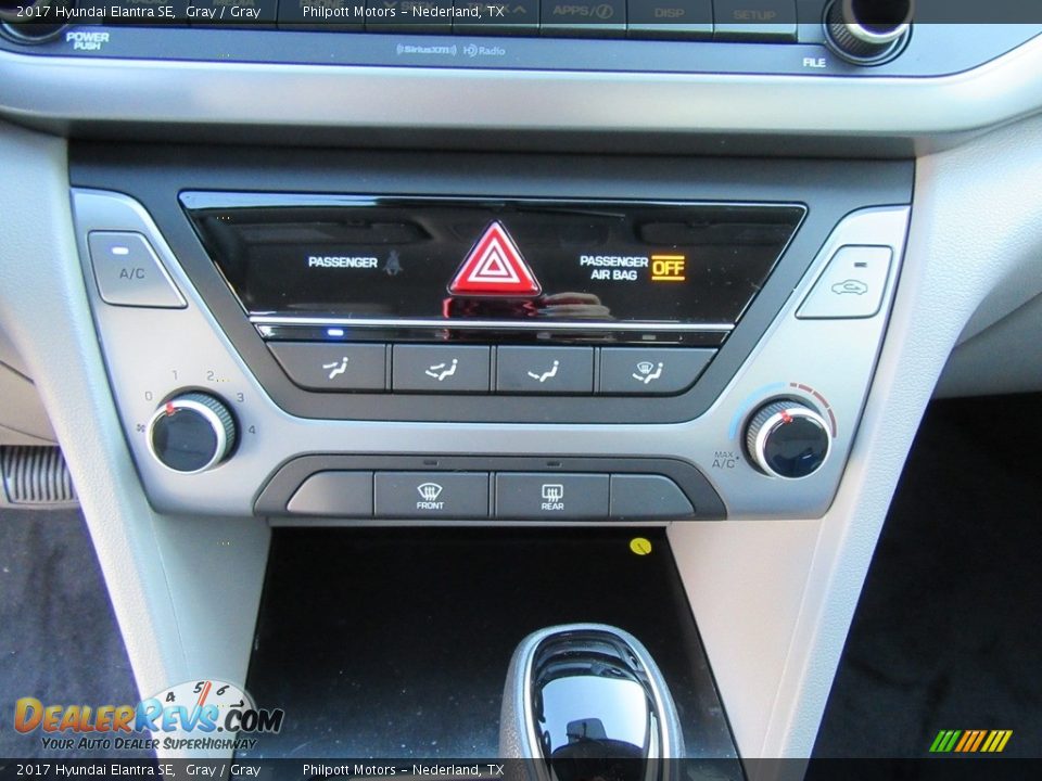 2017 Hyundai Elantra SE Gray / Gray Photo #26
