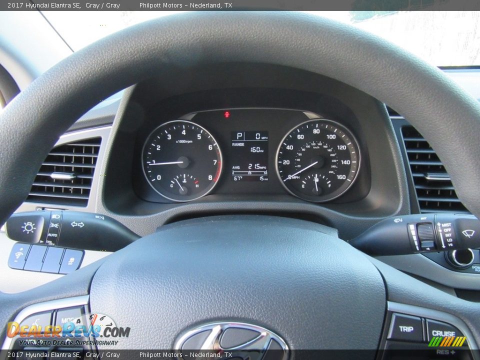 2017 Hyundai Elantra SE Gray / Gray Photo #29