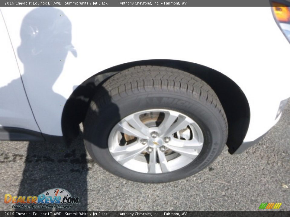 2016 Chevrolet Equinox LT AWD Summit White / Jet Black Photo #2