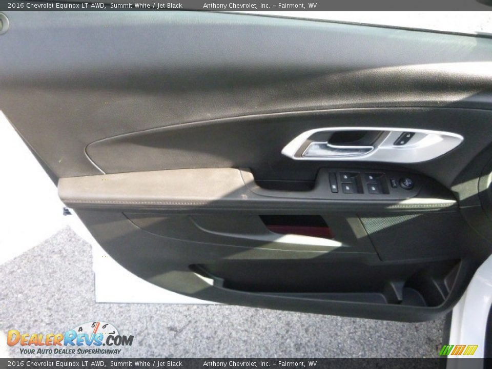 2016 Chevrolet Equinox LT AWD Summit White / Jet Black Photo #14
