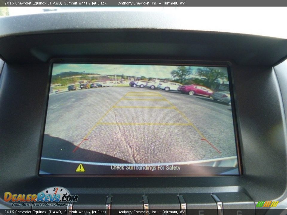 2016 Chevrolet Equinox LT AWD Summit White / Jet Black Photo #17