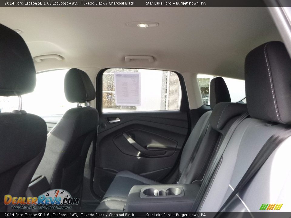 2014 Ford Escape SE 1.6L EcoBoost 4WD Tuxedo Black / Charcoal Black Photo #12