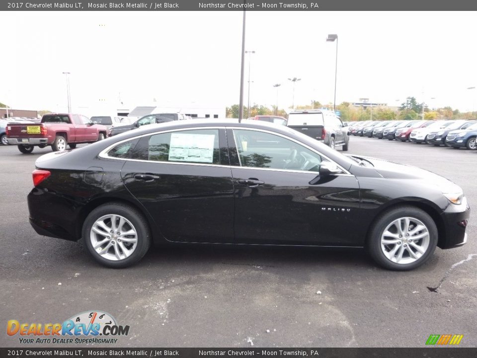 2017 Chevrolet Malibu LT Mosaic Black Metallic / Jet Black Photo #4