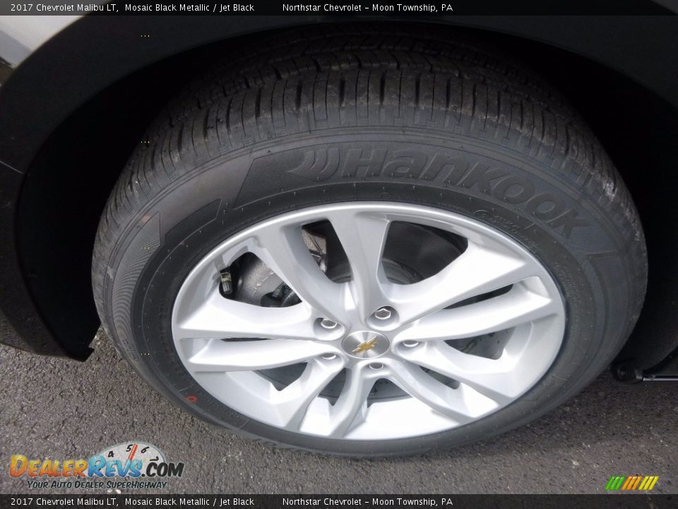 2017 Chevrolet Malibu LT Mosaic Black Metallic / Jet Black Photo #9