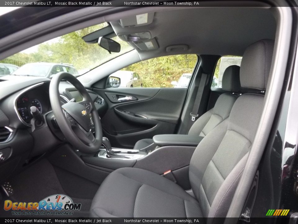 2017 Chevrolet Malibu LT Mosaic Black Metallic / Jet Black Photo #10