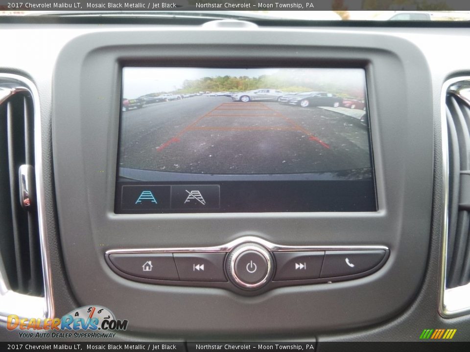 2017 Chevrolet Malibu LT Mosaic Black Metallic / Jet Black Photo #17