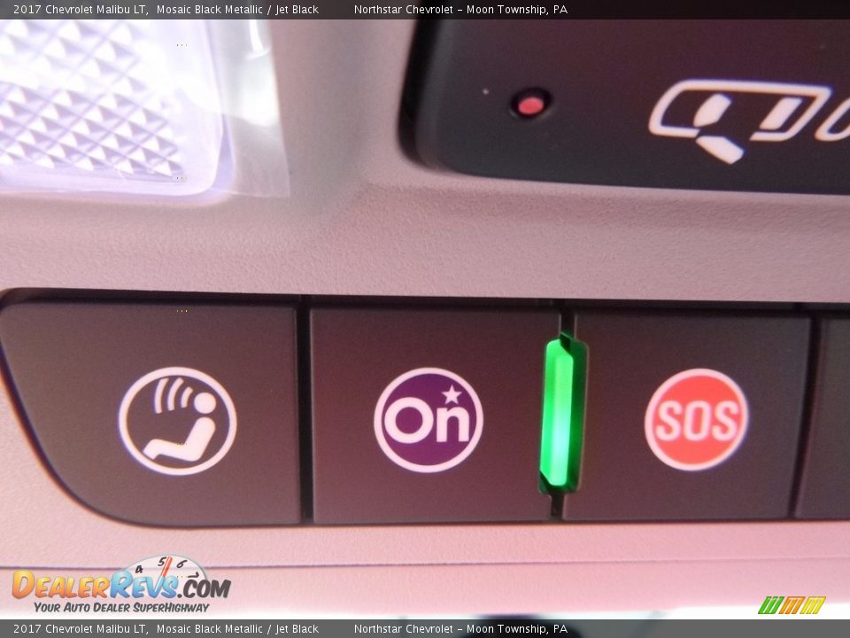 2017 Chevrolet Malibu LT Mosaic Black Metallic / Jet Black Photo #19