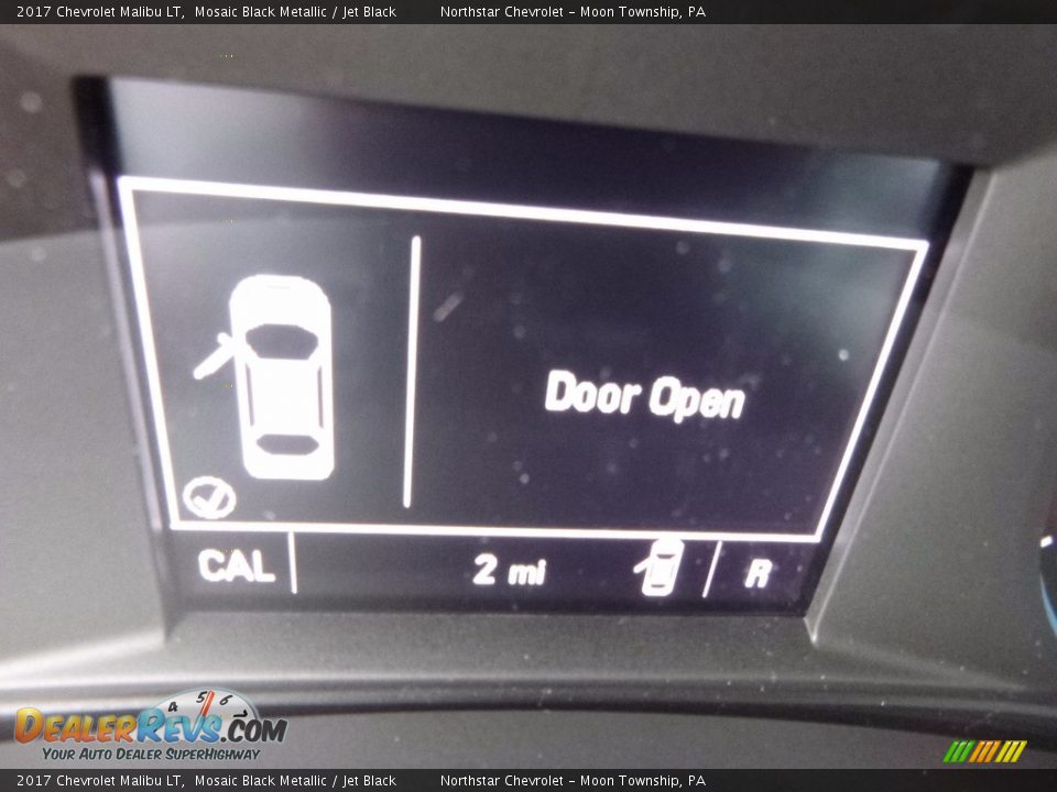 2017 Chevrolet Malibu LT Mosaic Black Metallic / Jet Black Photo #20