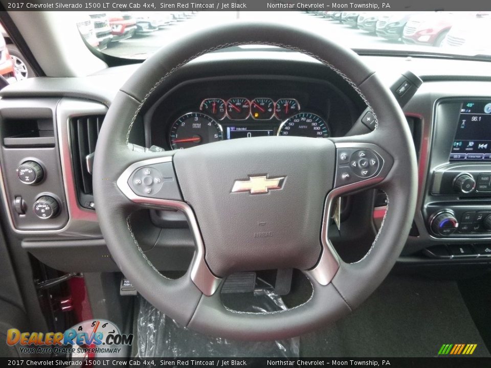 2017 Chevrolet Silverado 1500 LT Crew Cab 4x4 Steering Wheel Photo #18