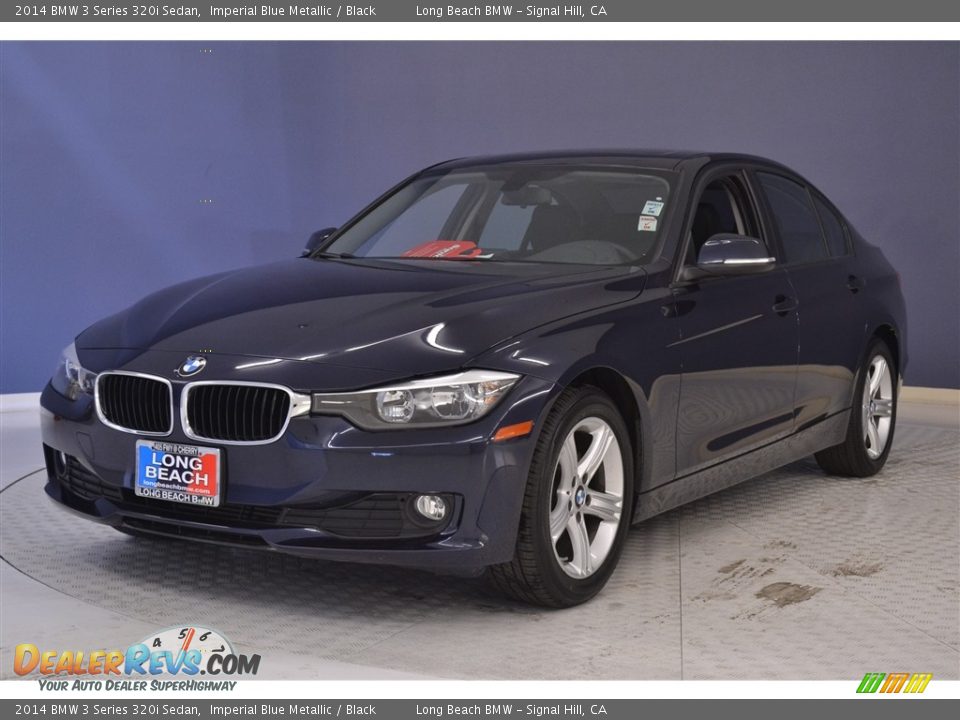 2014 BMW 3 Series 320i Sedan Imperial Blue Metallic / Black Photo #3