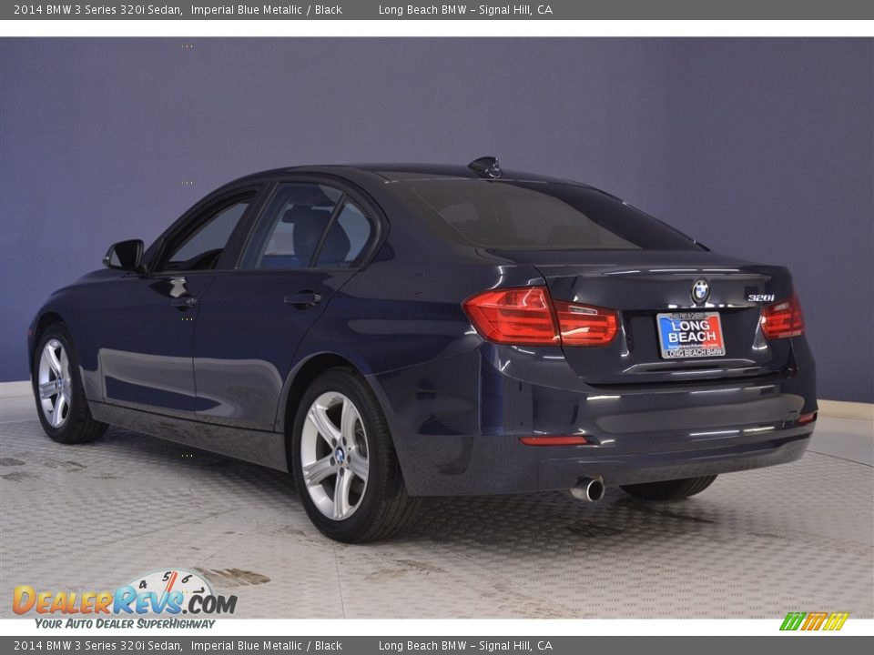 2014 BMW 3 Series 320i Sedan Imperial Blue Metallic / Black Photo #5