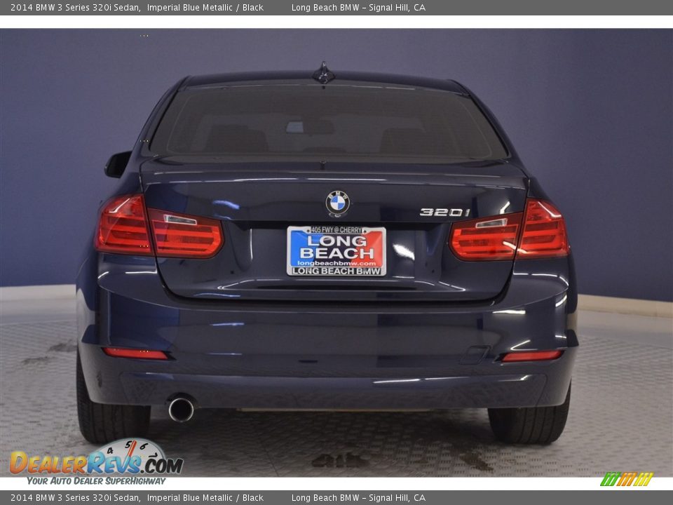 2014 BMW 3 Series 320i Sedan Imperial Blue Metallic / Black Photo #6