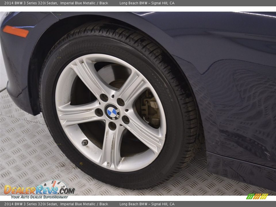 2014 BMW 3 Series 320i Sedan Imperial Blue Metallic / Black Photo #9