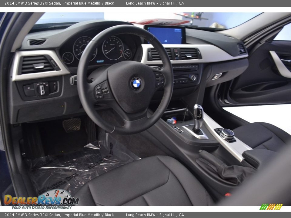 2014 BMW 3 Series 320i Sedan Imperial Blue Metallic / Black Photo #12