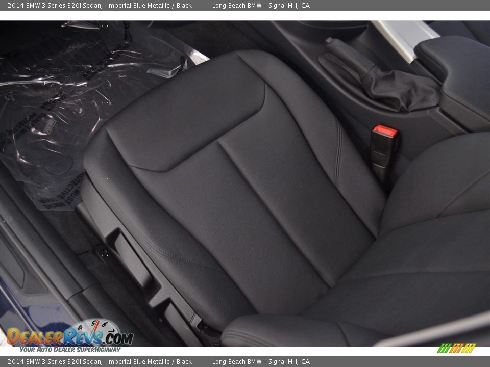2014 BMW 3 Series 320i Sedan Imperial Blue Metallic / Black Photo #22