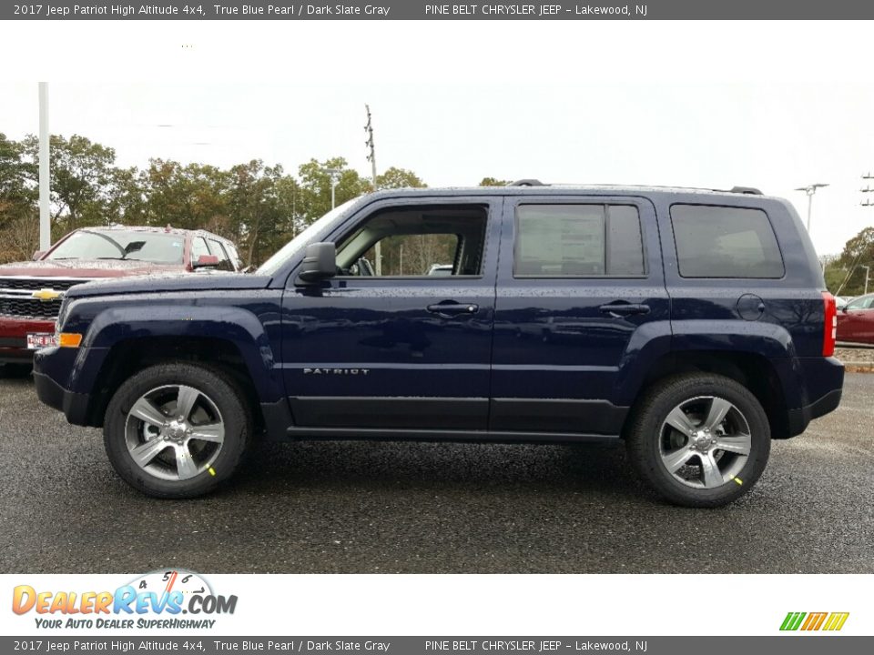 2017 Jeep Patriot High Altitude 4x4 True Blue Pearl / Dark Slate Gray Photo #3
