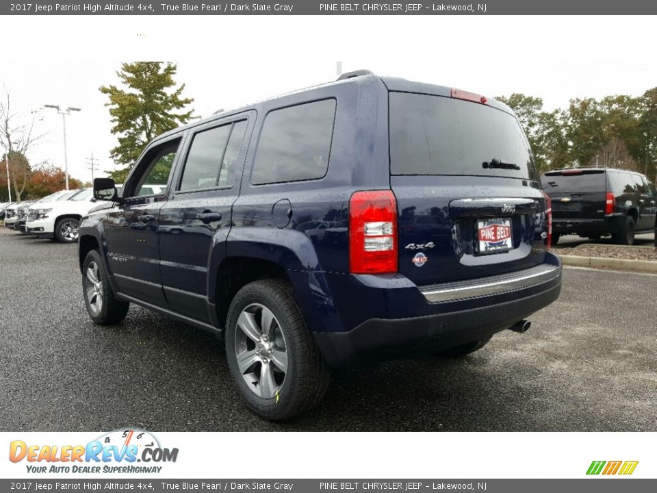 2017 Jeep Patriot High Altitude 4x4 True Blue Pearl / Dark Slate Gray Photo #4