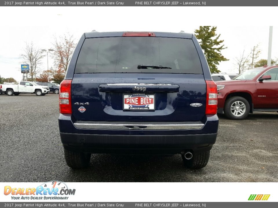 2017 Jeep Patriot High Altitude 4x4 True Blue Pearl / Dark Slate Gray Photo #5