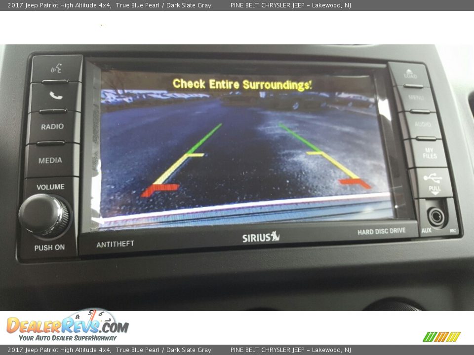 2017 Jeep Patriot High Altitude 4x4 True Blue Pearl / Dark Slate Gray Photo #10