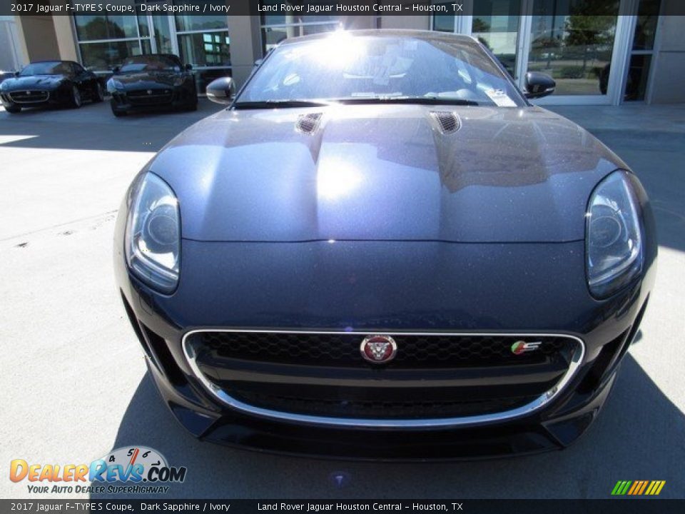 2017 Jaguar F-TYPE S Coupe Dark Sapphire / Ivory Photo #12