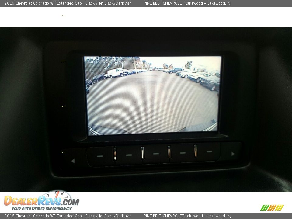 2016 Chevrolet Colorado WT Extended Cab Black / Jet Black/Dark Ash Photo #10