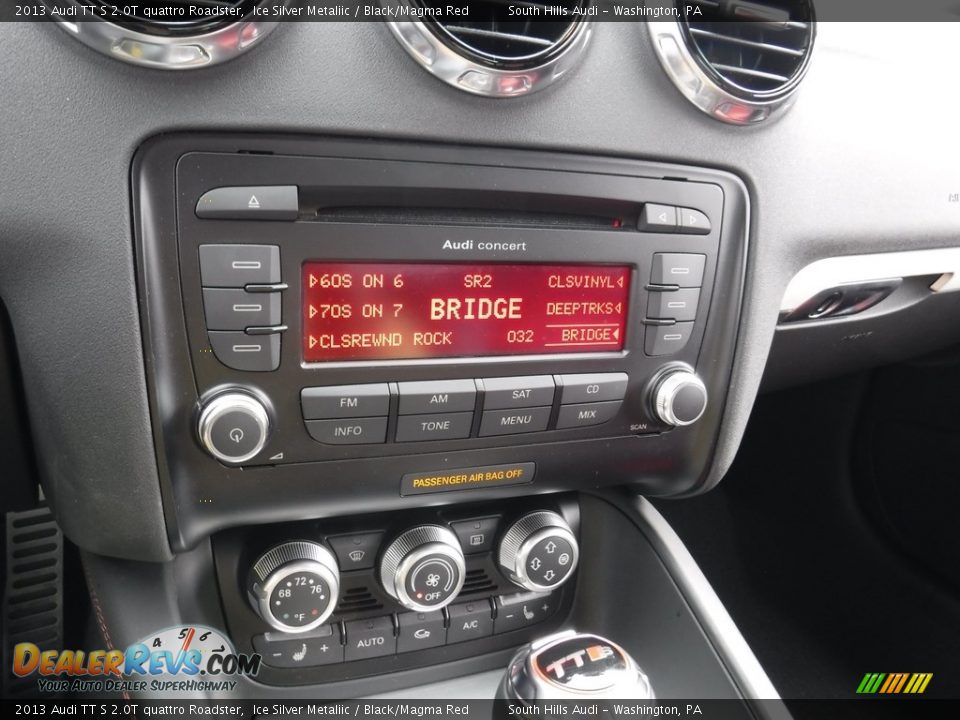Controls of 2013 Audi TT S 2.0T quattro Roadster Photo #27