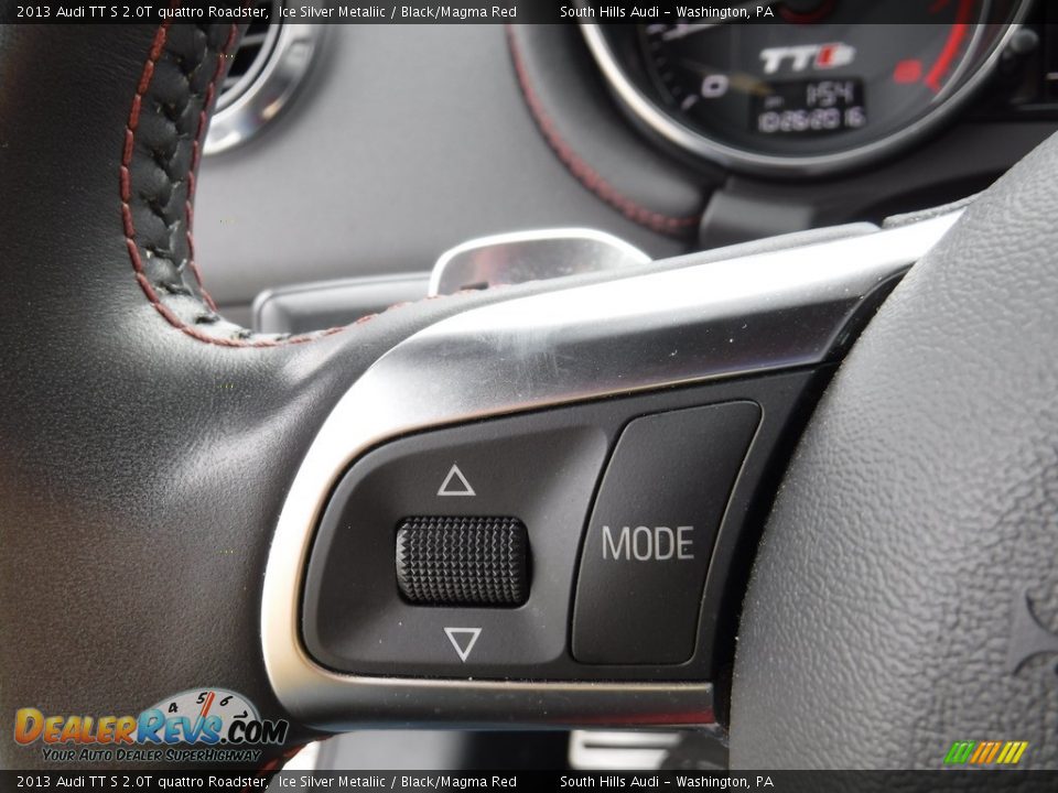 2013 Audi TT S 2.0T quattro Roadster Steering Wheel Photo #31