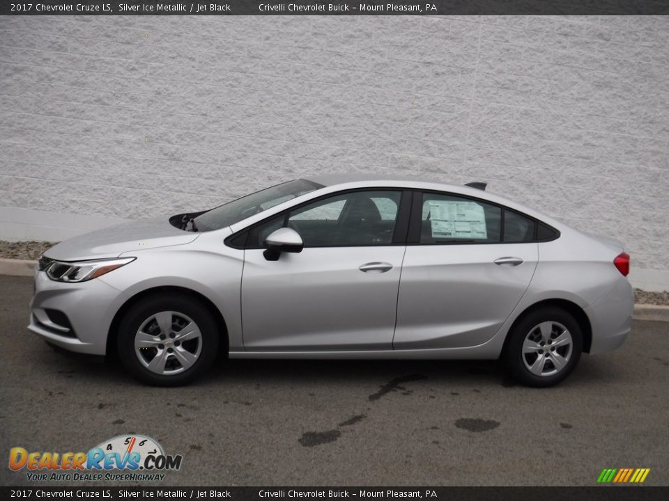 2017 Chevrolet Cruze LS Silver Ice Metallic / Jet Black Photo #2