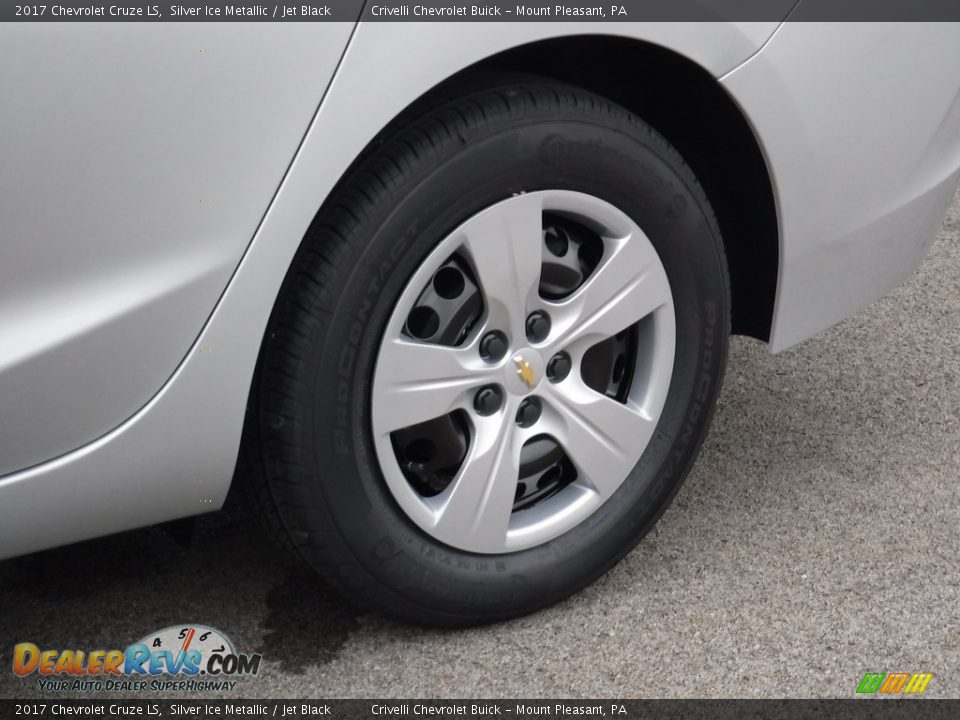 2017 Chevrolet Cruze LS Silver Ice Metallic / Jet Black Photo #3